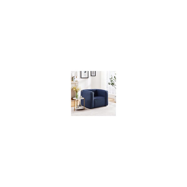 TERRACOTTA - Fauteuil gonflable - Intérieur et extérieur - Couleur Bleu - large