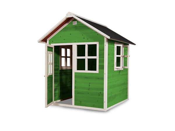 EXIT TOYS - Maisonnette en bois pour enfants Loft 100 Vert - Exit Toys - large