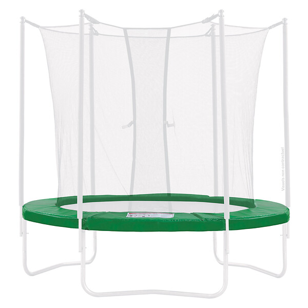 KANGUI - KANGUI Coussin de protection vert pour trampoline Ø 360 cm - large