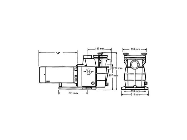 HAYWARD - Pompe max flo 1 cv mono - large