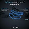 DOLPHIN - chenilles de remplacement bleues (2 pièces) pour robot dolphin s100, s200, s300, s300i, s400 - 99831521-r2 - vignette