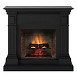 CENTRALE BRICO - Cheminée électrique connectée 1400W - MAGNA Powerflame 2 - effets flammes 3D et crépitement - Noir - vignette