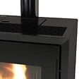 FREEPOINT - Poêle à granulés étanche Modo 9 Noir - 9 kW - vignette