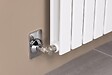 NOYON & THIEBAULT - Kit Raccordement Radiateur Robinet Thermostatique Equerre + Coude de Réglage + Purgeur + Robinet de Vidange 15x21 (1/2) NOYON & THIEBAULT - vignette