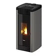 FREEPOINT - Poêle à granulés étanche Steel 9 Bi-Flux Titanium - 8,5 kW - vignette