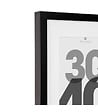 ATMOSPHERA - Cadre photo en Bois Noir pour Photo 30 x 40 cm - vignette