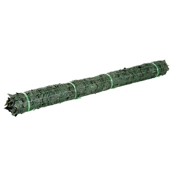 OUTSUNNY - Haie artificielle brise-vue décoration rouleau 3L x 1,5H m feuillage réaliste anti-UV vert foncé - large