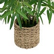 ATMOSPHERA - Plante artificielle Bambou dans un Pot en fibres naturelles D 45 x H 100 cm - vignette