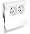 CENTRALE BRICO - Adaptateur Blanc Pour Plinthe, H. 19 X P.16.5 Cm - vignette