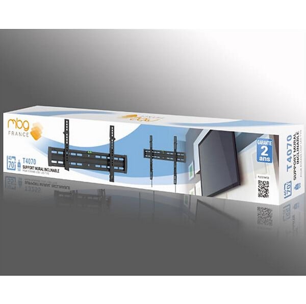 MBG - support mural inclinable pour ecran de 40'' à  70'' - t4070 - large