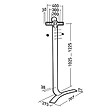 ERARD - support mural sans perçage pour ecran led 30-52 - 044640 - vignette