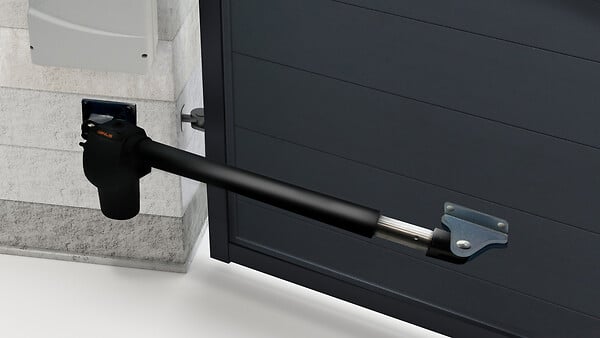 GENIUS BY FAAC - G Bat Kit 24 V 400 Mm - Genius By Faac - Motorisation Portail Battant - Course De 400 Mm - Portails En Bois, Alu, Acier, Pvc Avec Renforts - large