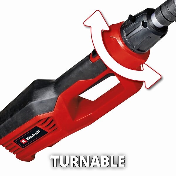 EINHELL - Taille-haies Télescopique électrique GC-HH 90/2046 T - jusqu'à 2,6 m + chaîne et sangle - large