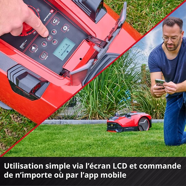 EINHELL - Robot-tondeuse  FREELEXO CAM PLUS 600 - large