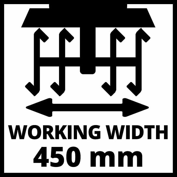 EINHELL - Motobineuse électrique Gc-rt 1545 M - 45cm Largeur - 1500w - large