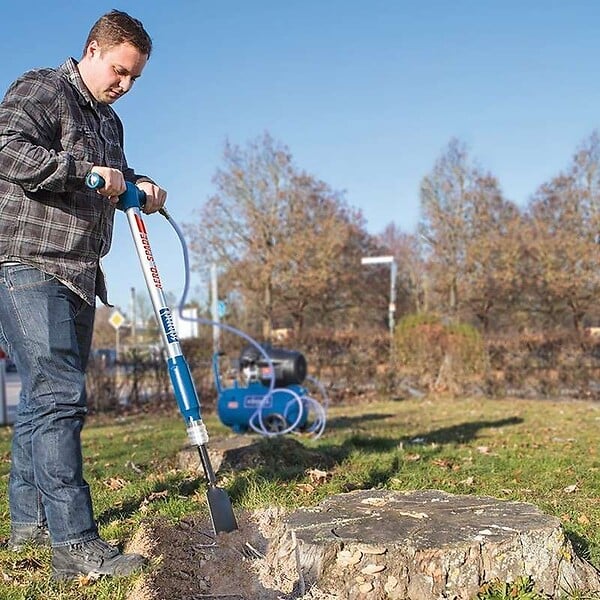 SCHEPPACH - Bêche Pneumatique 5 En 1 Scheppach Aero2 Spade - large