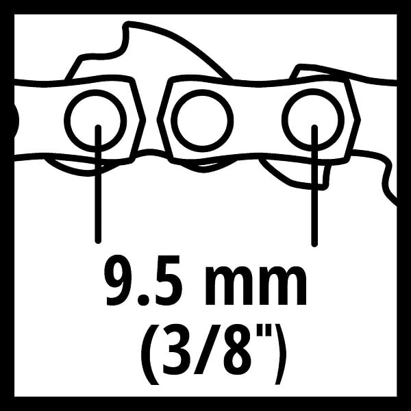 EINHELL - Chaîne Pour Tronçonneuse  Ge-lc 36/35 Li - large