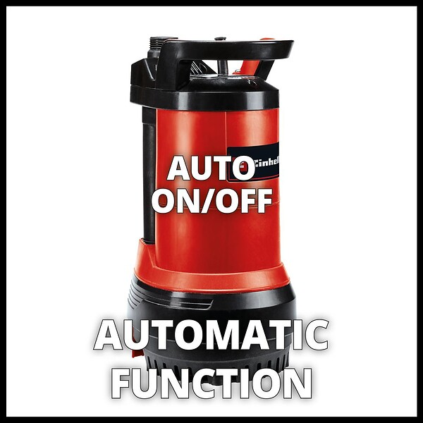 EINHELL - Pompe Multifonction Ge-pp 5555 Rb-a - Puissance 550 W - Capacité De Livraison 5500 L/h - large