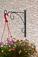 CENTRALE BRICO - Potence fer rond anthracite - 32x30 cm - Acier époxy - vignette