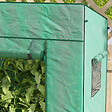 OUTSUNNY - Serre de jardin murale serre adossée porte 2 fenêtres - vignette