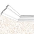 SANS - Corniche Plafond Cimaises et plus C19 - 7x6x200cm (h x p x L) - moulure décorative polymère - vignette