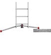 HAILO - Echelle transformable 3 plans 3x12 échelons 8,1m/8,8m en Aluminium Hailo S 120 Pro - vignette