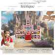 TECTAKE - Étagère murale MyLittleStory Princess Castle, jusqu'à 22 Tonies rose - vignette