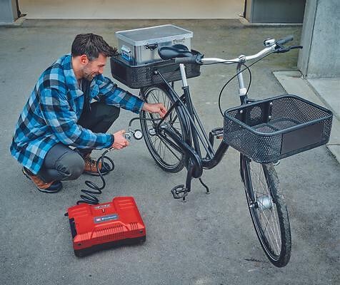 EINHELL - Compresseur portatif sans fil TE-AC 36/8 Li OF Set  - sans batterie ni chargeur - large