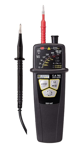 CHAUVIN ARNOUX - Testeur tension AC / DC CA762 avec LED - CHAUVIN ARNOUX - P01191762Z - large