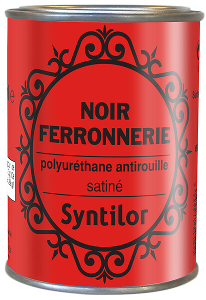 CENTRALE BRICO - Peinture ferronnerie extérieur SYNTILOR, noir, 0.25 l - large
