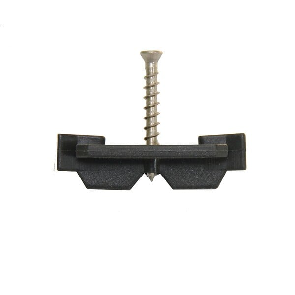 CENTRALE BRICO - Lot De 100 Clips Et Vis Pour Planches Composite Et Résineux - large