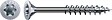 SPAX - Lot De 150 Vis Acier Tête Fraisée Torx Spax, Diam.5 Mm X L.80 Mm - vignette