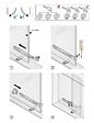 HETTICH - Serrure de vitrine acier en applique HETTICH, axe 22 mm - vignette