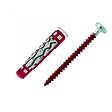 RED HEAD - Lot de 12 chevilles et vis couleur RED HEAD, Diam.6 mm x L.37 mm - vignette
