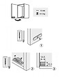 HETTICH - Lot de 10 loqueteaux magnétiques plastique HETTICH, L.14.5 x l.45.3 mm - vignette