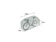 NORTENE - Housse de protection pour vélo - 200 x H 110 cm - vignette