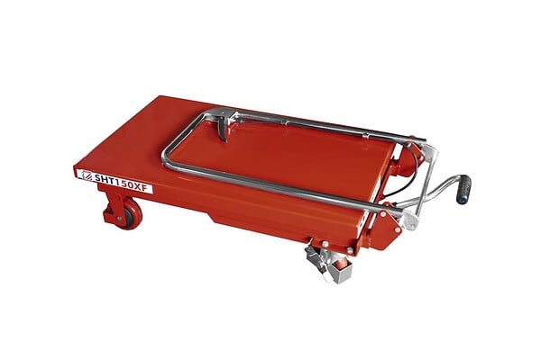 HOLZMANN - Chariot a table elevatrice a ciseaux - large