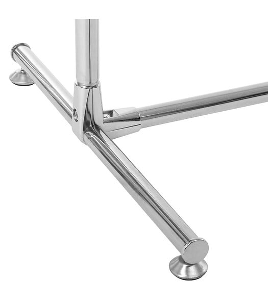 5 FIVE SIMPLY SMART - Penderie Portant à vêtements en Inox extensible en hauteur et largeur H 173 cm - large