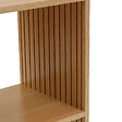 5 FIVE SIMPLY SMART - Meuble Étagère 4 cases de rangement Effet bois naturel H 102 cm - vignette