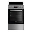 BEKO - cuisinière vitrocéramique 55l 4 feux inox - FSE57300GX - vignette