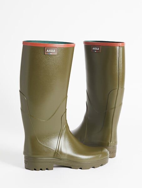 AIGLE - Bottes Chambord Pro 2 - Kaki - T43 - large