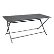 OZALIDE - Table pliante alu l 160-p,70-h 75cm - vignette