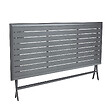OZALIDE - Table pliante alu l 160-p,70-h 75cm - vignette