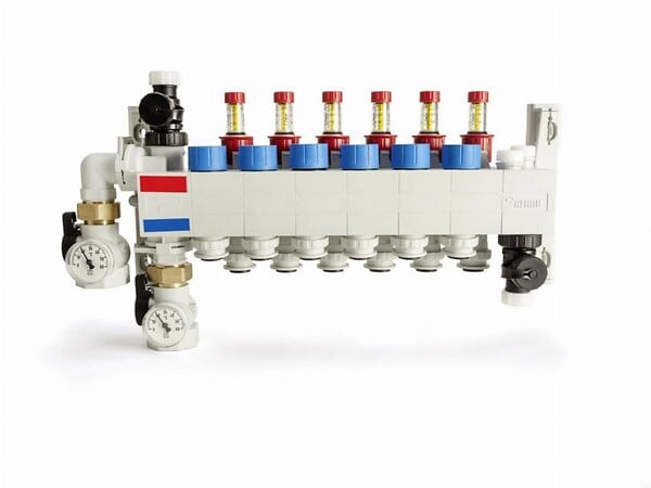 REHAU - Collecteur compact - REHAU - 7 circuits - 14707501001 - large