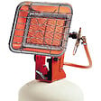 SPLUS - Radiant gaz propane Splus Solo P 821 SRX portable 2800 à 4600W avec tuyau orange et détendeur réglable S.PLUS - vignette