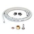 PROWELTEK - Kit connexion gaz tuyau + adaptateur tétine + raccords pour réchauds et barbecues à gaz - vignette