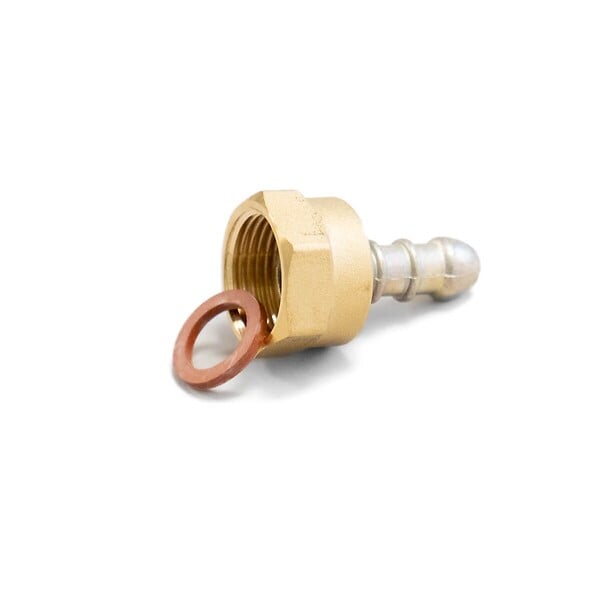 PROWELTEK - Kit connexion gaz tuyau + adaptateur tétine + raccords pour réchauds et barbecues à gaz - large
