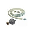 UNIVERS DU PRO - Kit connexion gaz pour réchauds gaz  Tuyau gaz souple 1.50m + Embout tétine + détendeur BUTANE 28 mbars - vignette