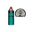 INTEC - Pack 8 Bouteilles de gaz Butane 227gr Cartouche gaz Camping Compacte Encliquetable Réchaud Desherbeur Barbecue INTEC - vignette