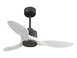 PURLINE - Ventilateur de plafond Réversible  Thermostat Wifi Moteur à courant continu Toits en pente Télécommande Hypersilence Mémoire Shopify Vendible (AUTOMATIQUE) - vignette